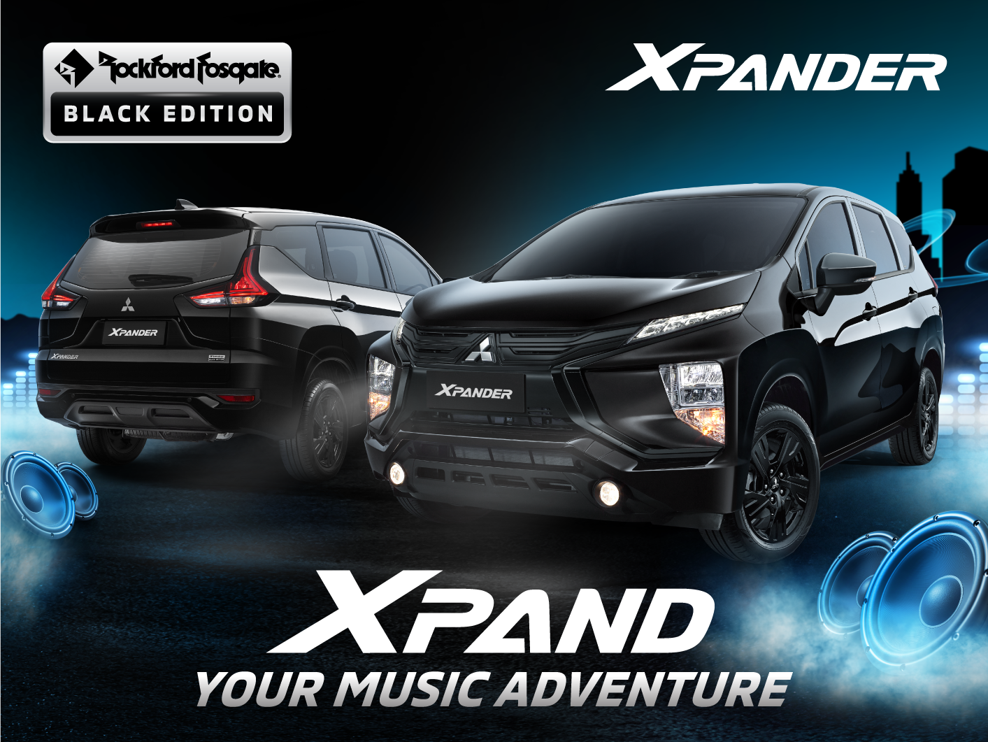 Platform Musik Yang Bisa Kamu Nikmati di Xpander Rockford Fosgate Black Edition Terbaru 